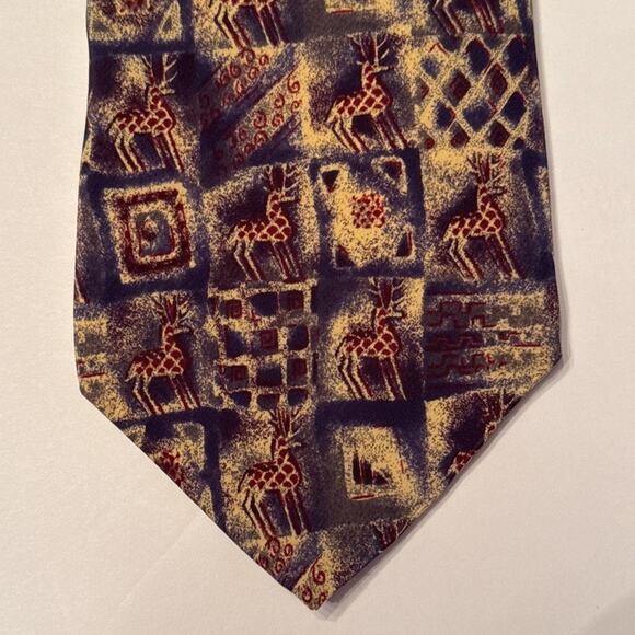 METROPOLITAN MUSEUM of ART Masterworks Collection Silk Animal Tie 57"L 4" W RARE - Picture 3 of 6